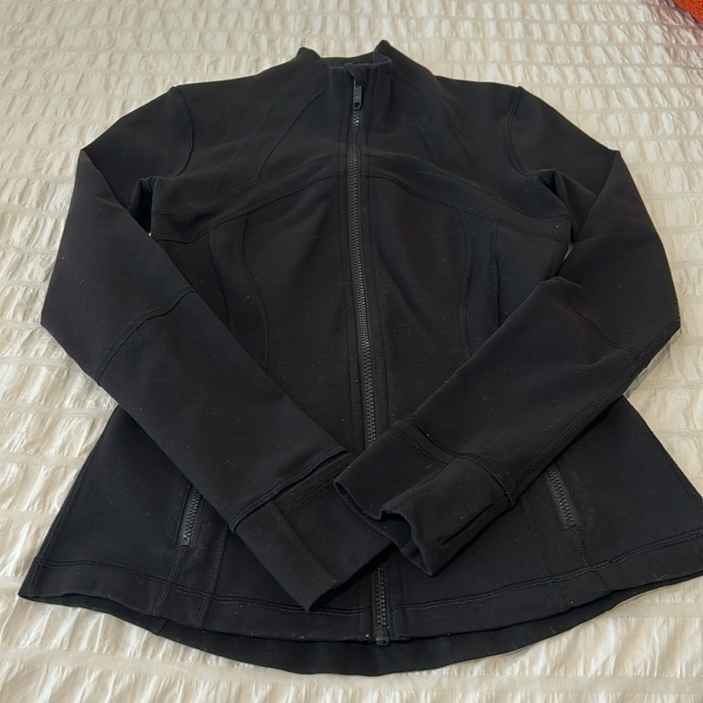 Lululemon define black jacket size 6